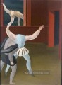 eine Panik im Mittelalter 1927 René Magritte